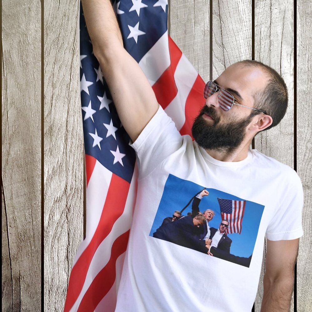 President Rushed Off PA Stage Shirt